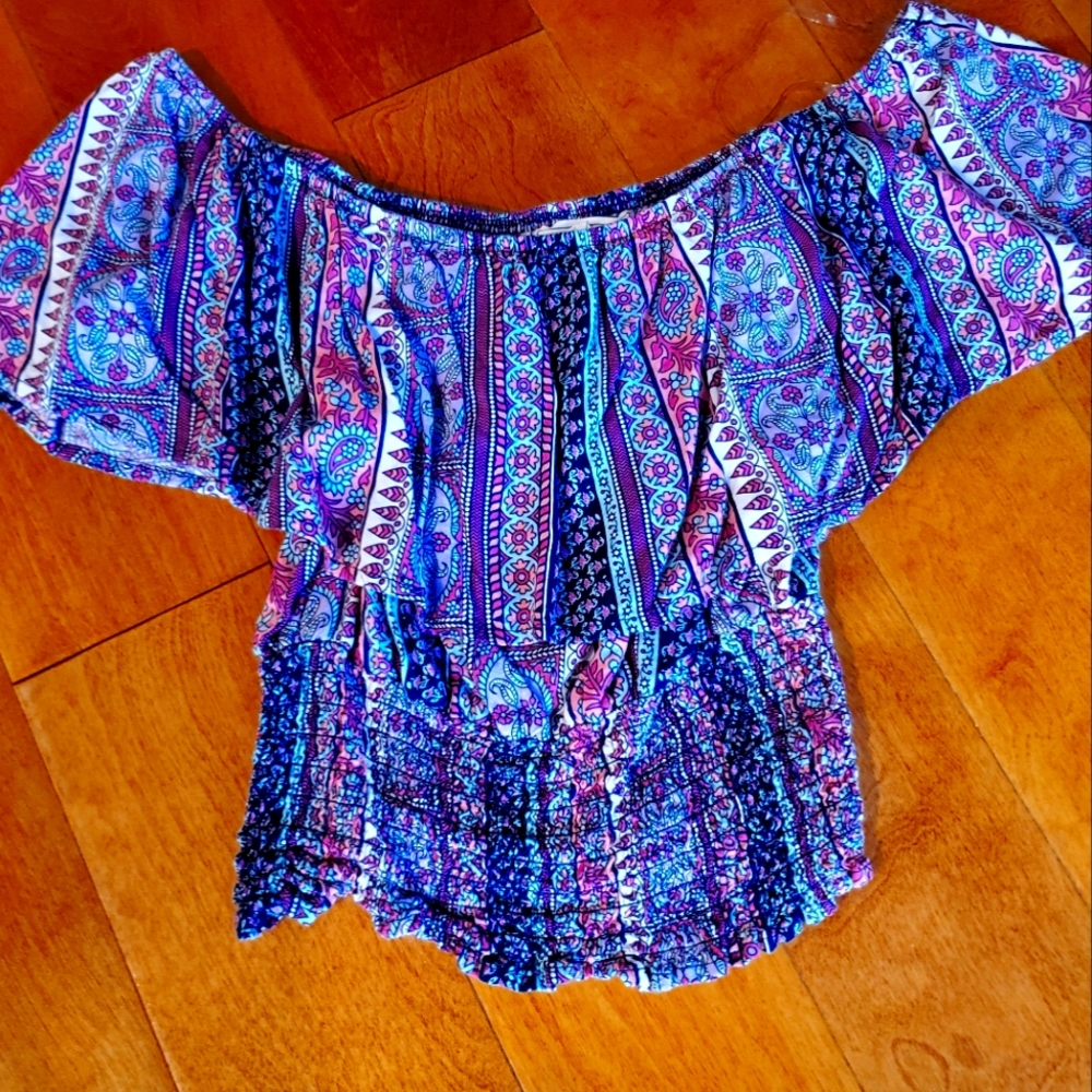 Off the shoulder blouse